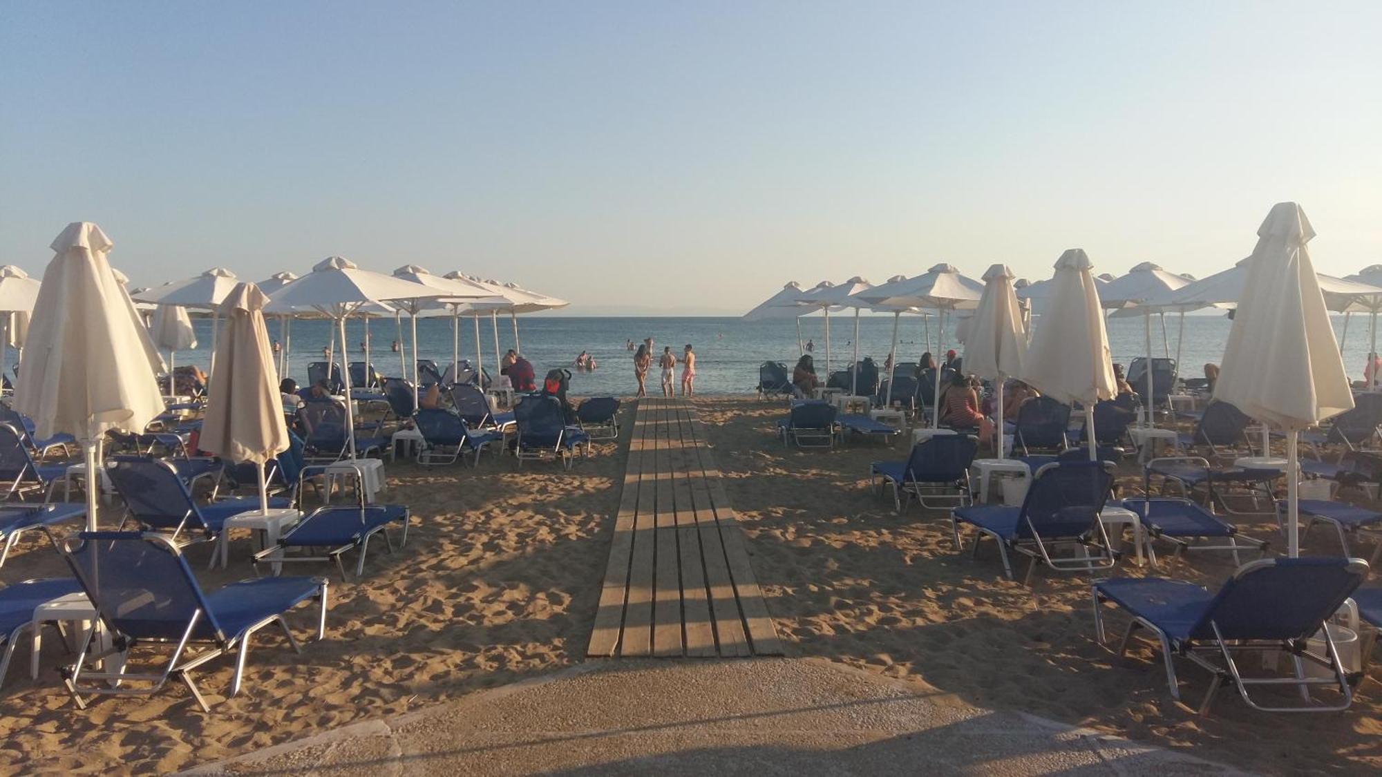 Family Getaway, Spacious And Luxurious, Sea View, Terrace, Next To Voula Beach, 20Min From Center Ateny Zewnętrze zdjęcie