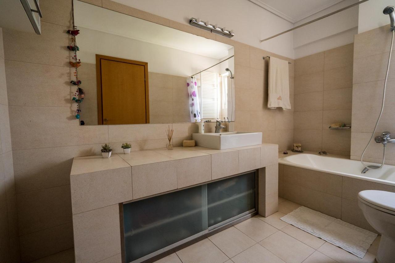 Family Getaway, Spacious And Luxurious, Sea View, Terrace, Next To Voula Beach, 20Min From Center Ateny Zewnętrze zdjęcie