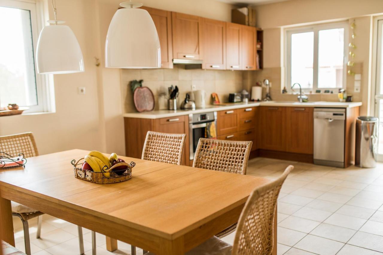 Family Getaway, Spacious And Luxurious, Sea View, Terrace, Next To Voula Beach, 20Min From Center Ateny Zewnętrze zdjęcie