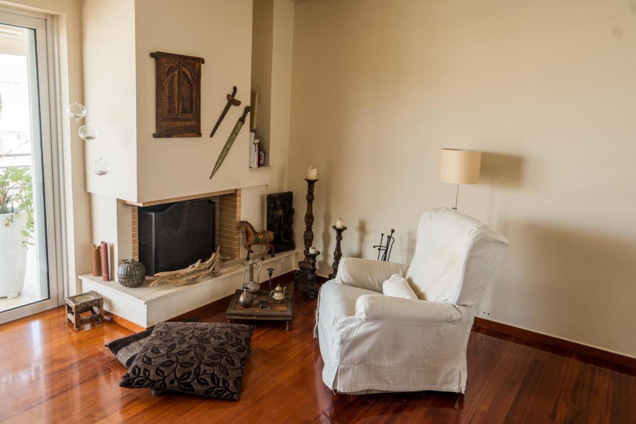 Family Getaway, Spacious And Luxurious, Sea View, Terrace, Next To Voula Beach, 20Min From Center Ateny Zewnętrze zdjęcie
