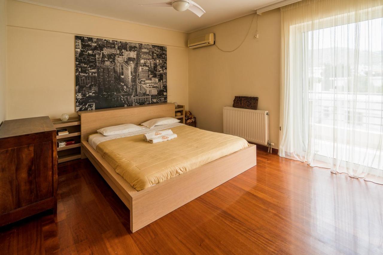 Family Getaway, Spacious And Luxurious, Sea View, Terrace, Next To Voula Beach, 20Min From Center Ateny Zewnętrze zdjęcie